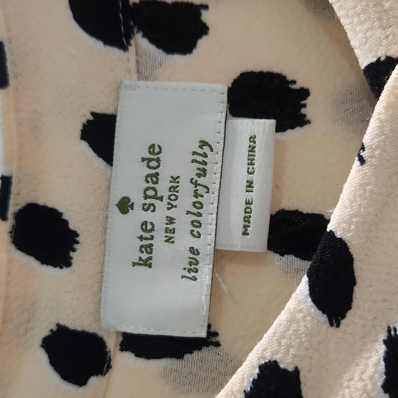 Kate spade pink leopard dot romper - Picture 7 of 8